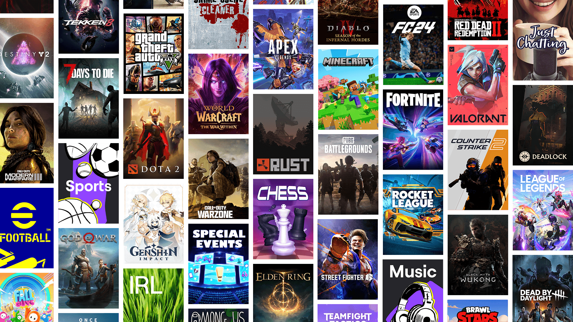 Twitch Categories